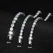 Moissanite Cuban Link Bracelet – 925 Sterling Silver with Certificate - Samanta Factory