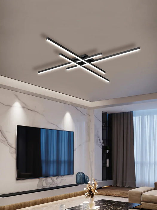 Ceiling Light – Modern Nordic Iron & Acrylic Design with LED Illumination - Samanta Factory