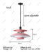 Modern UFO Pendant Light – Energy-Efficient LED Ceiling Lamp for Stylish Interiors - Samanta Factory