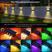Solar Wall Light – IP65 Waterproof Warm LED for Outdoor Facades - Samanta Factory