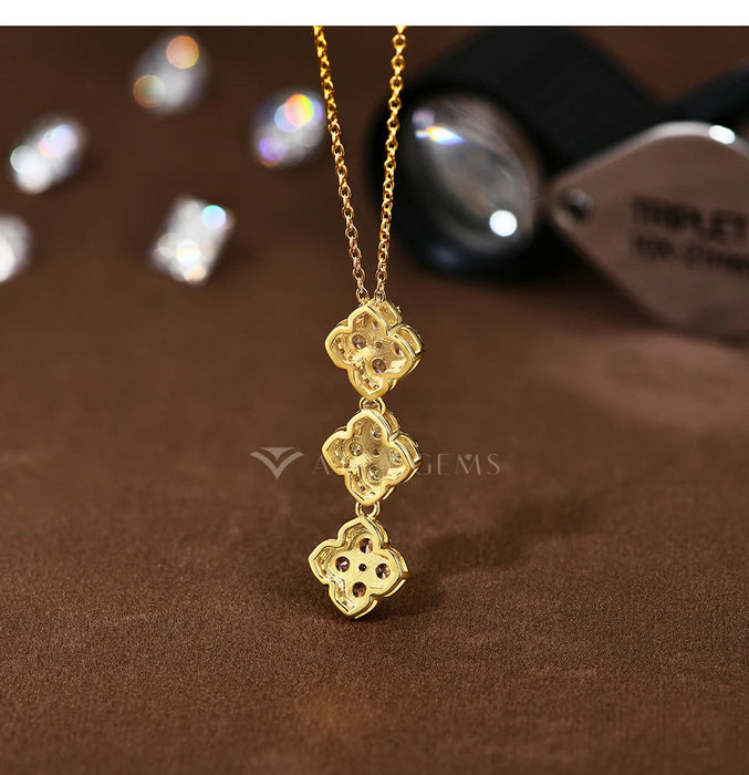 Moissanite Pendant Necklace – VVS1 D Color SF