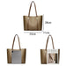Women’s Canvas Shoulder Tote – Fashion Party Handbag SF