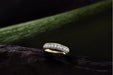 Men’s Moissanite Wedding Ring – D-Color VVS1 Sterling Silver SF