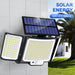 Solar Security Light – 3-Head Motion Sensor with Super Bright 348 LEDs - Samanta Factory