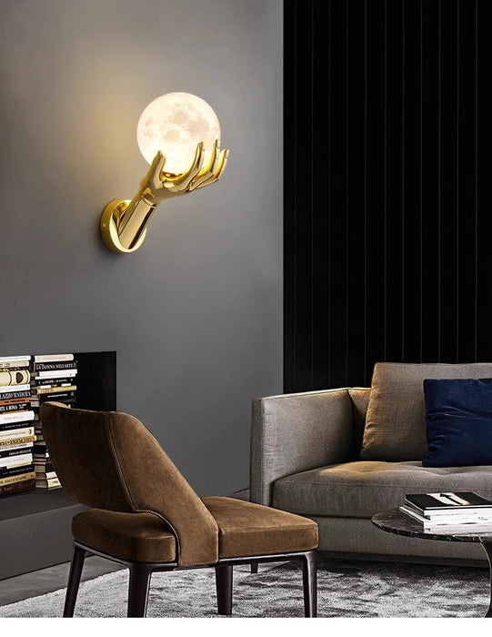 Modern Resin Wall Lamp – G9 LED Indoor Wall Light for Living Room & Bedroom SF