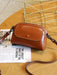 Leather Shoulder Bag – Soft Vintage Crossbody Design SF