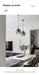 Pendant Light – Nordic Glass Design with Adjustable Height & Warm LED Illumination - Samanta Factory