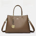 Elegant Commuter Tote Bag – Spacious Unisex Handbag with Detachable Strap - Samanta Factory