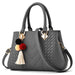 Women’s Large Capacity Boston Handbag – PU Leather Shoulder & Crossbody Tote Bag SF