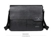 Men’s Business Satchel Bag – Slim PU Leather Shoulder Bag SF