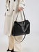 Leather Satchel Bag - Soft Casual Carry SF