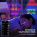 Smart LED Curtain Lights – APP Controlled RGB Fairy String for Christmas Decor - Samanta Factory