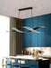 Modern LED Pendant Light – Polished Chrome with Remote Dimming - Samanta Factory