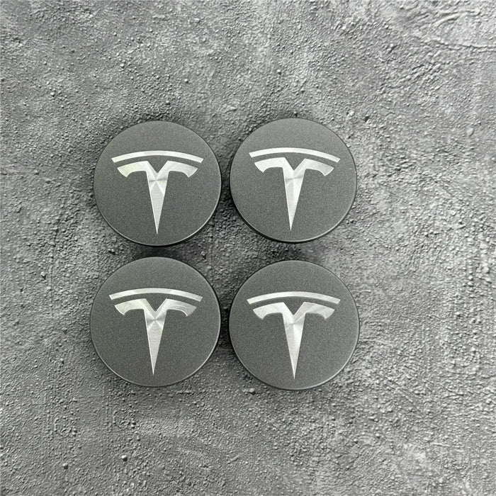 4PCS/Set 56MM GR Sport Emblem Wheel Center Hub Cap Car Rims Cover Hubcaps  For Tesla Model 3 Y X S - Samanta Factory