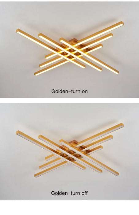 Ceiling Light – Modern Nordic Iron & Acrylic Design with LED Illumination - Samanta Factory