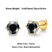 Moissanite Stud Earrings – 2ct Round Brilliant 925 Sterling Silver SF