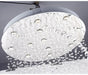Modern LED Chandelier – Dimmable Flush Mount Ceiling Light - Samanta Factory