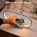 Dimmable LED Bedside Lamp – Touch Control with Wireless Charging & Clock Display - Samanta Factory