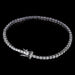 Moissanite Vintage Bracelet – 925 Sterling Silver Unisex Jewelry - Samanta Factory