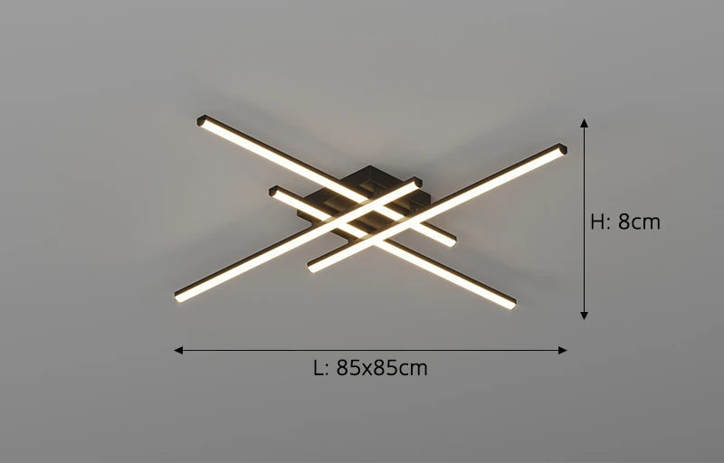 Modern LED Ceiling Light – Adjustable Dimmable Fixture for Kitchen, Bedroom, and Living Spaces - Samanta Factory