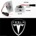 Tesla 2Pcs Car Door Projector Welcome Lights Accessories For Tesla Model 3 S X Y Cybertruck Roadster SpaceX Car Accessories - Samanta Factory