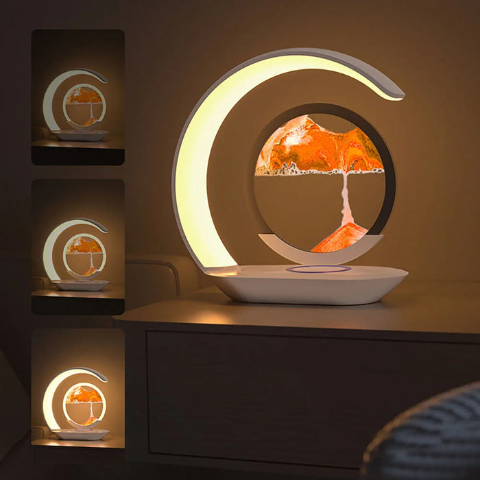 Smart Night Light – Wireless Charging & Adjustable Brightness SF