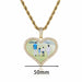 Custom Photo Necklace – Personalized Medallion Picture Pendant Chain SF