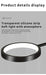 Modern Ring Pendant Light – 48W LED Chandelier with Soft Eye-Care Illumination - Samanta Factory