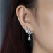 Pear Cut Moissanite Drop Earrings – D Color VVS1 Elegance SF