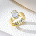 Moissanite Wedding Band Ring – 4.5CT D-Color 925 Sterling Silver SF