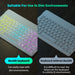 RGB Wireless Keyboard & Mouse Combo – Bluetooth & 2.4GHz for Tablet, Phone & PC Samanta Factory