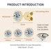 Premium 925 Sterling Silver Round Cut Earrings for Timeless Brilliance SF