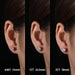 Moissanite Stud Earrings – 2ct Round Brilliant 925 Sterling Silver SF