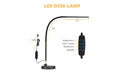 A LOOPITYS LED Desk Lamp, Swing Arm Architect Task Lamp with Long Flexible Gooseneck, 3 Color Modes, and USB Adapter - Samanta Factory