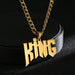Custom Name Crown Necklace- Trendy Crown Name Necklace in Gold, Silver & Rose Gold SF