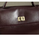 Women’s  Leather Shoulder Bag – Compact Casual Satchel SF