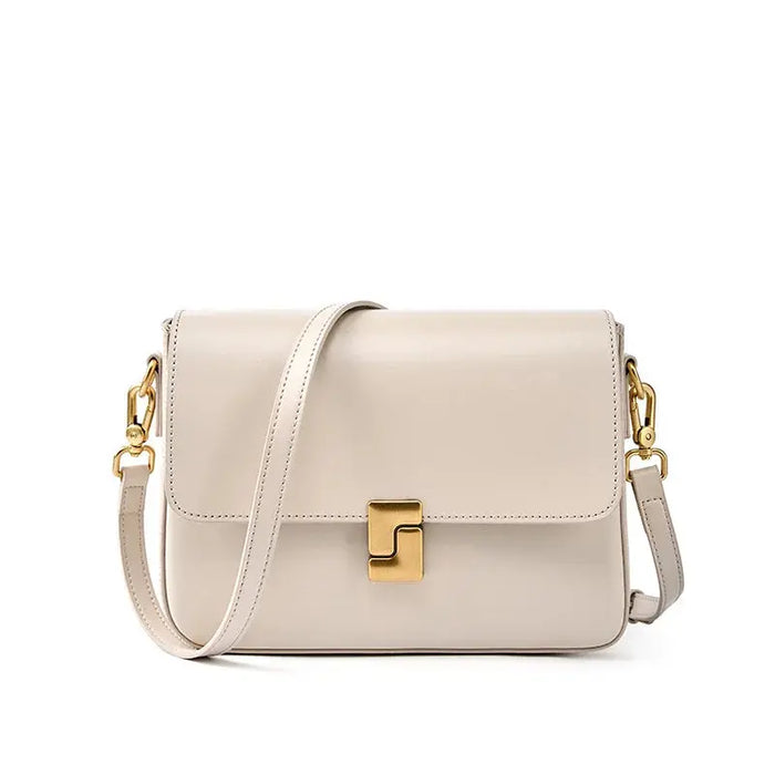 Split Leather Satchel Bag – Moderate Hardness for Women SF