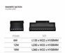 Magnetic LED Track Spotlight – 48V Linear Ceiling Light - Samanta Factory