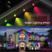 Eaves LED String Lights – Waterproof Multi-Colour Outdoor Lighting - Samanta Factory