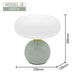 Modern LED Table Lamp – Dimmable Frosted Glass Shade - Samanta Factory