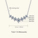 Moissanite Pendant Necklace – D Color VVS1 Sparkle in 925 Sterling Silver SF