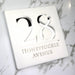 3D Floating House Sign – Custom Acrylic Address Plate SF