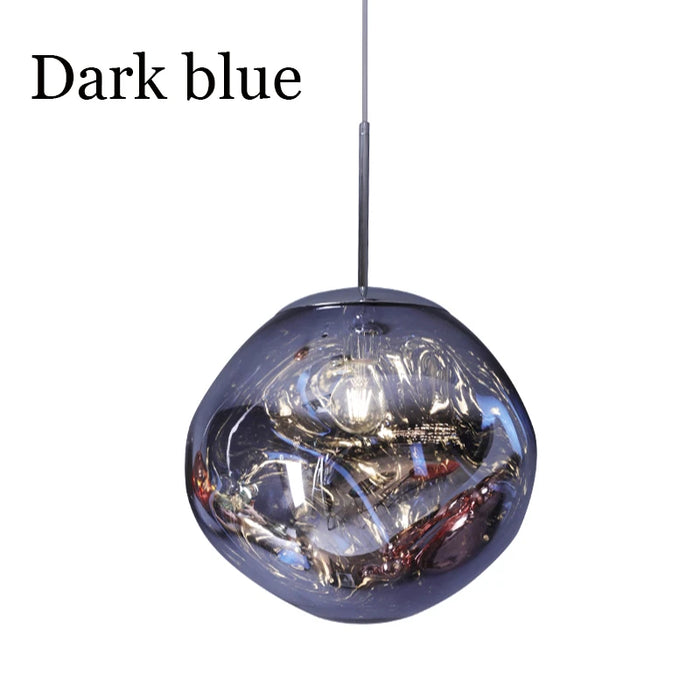 Modern Pendant Light – Energy-Saving LED Cord Fixture with Iron Finish - Samanta Factory