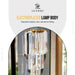 Crystal Wall Sconce – Luxurious 3- or 5-Tier LED Lighting with Gold Finish - Samanta Factory