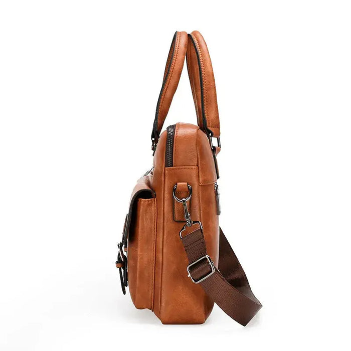 Business Laptop Briefcase – Lightweight 14-Inch Office Messenger Bag SF