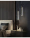 Modern Black & Gold LED Pendant Light – Crystal Rod Design for Ambient Lighting - Samanta Factory