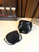Woven Design Women Handbag, Tote Basket Bag, High-End Niche Inverted Triangle Shaped Fashion Commuter Bag, Casual Style SF