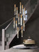 Modern Pendant Light – Luminous Acrylic with Brushed Aluminum Finish - Samanta Factory