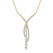 Moissanite Pendant Necklace – 2 Carat D-Color Round Solitaire SF