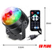 Portable RGB Stage Light with 7 Modes, Remote Control & Music-Sync Effects - Samanta Factory